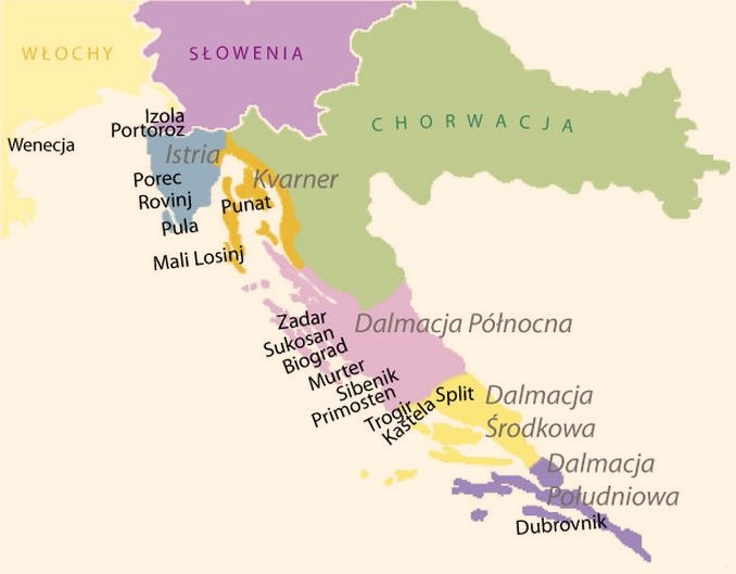 Chorwacja – który region wybrać? Dopasuj miejsce do wakacji
