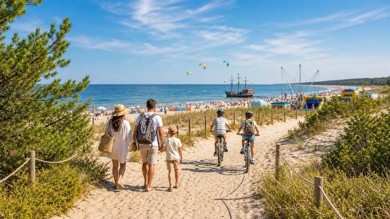 Łeba dla dorosłych: atrakcje, plaże i plan wyjazdu bez pośpiechu