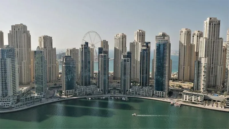 Dubaj nad Zatoką Perską