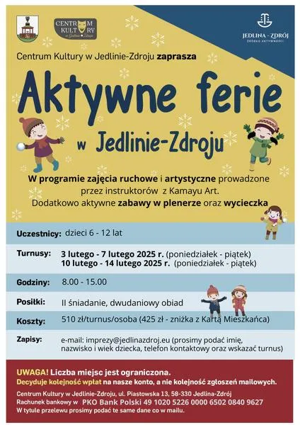 Forma podczas ferii