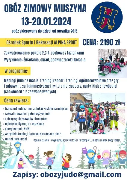 Koszty obozów dla dzieci
