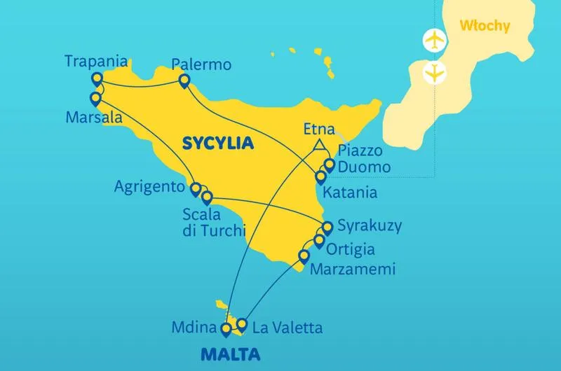 Linie lotnicze Malta Polska