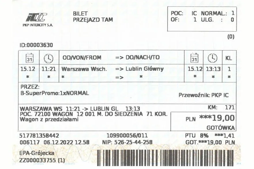 PKP przewodnik