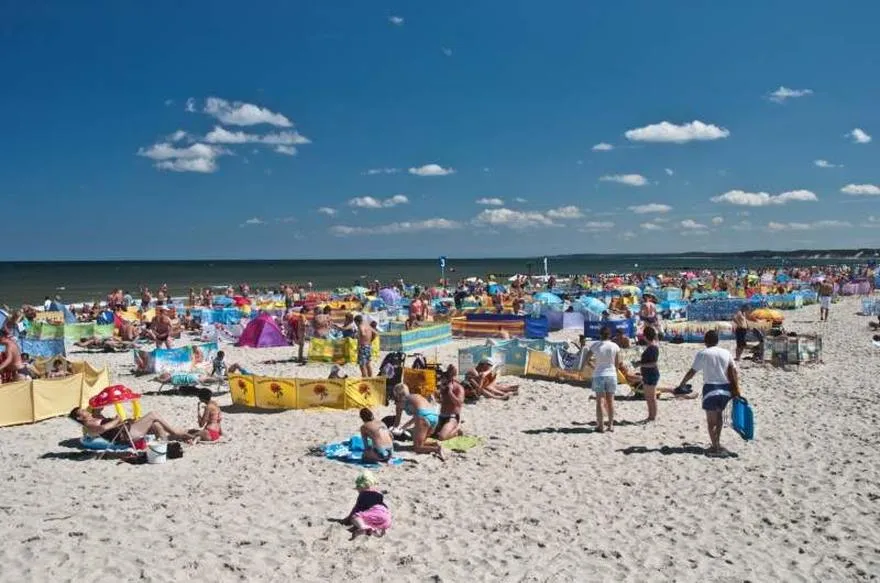 Plaże w Ustce