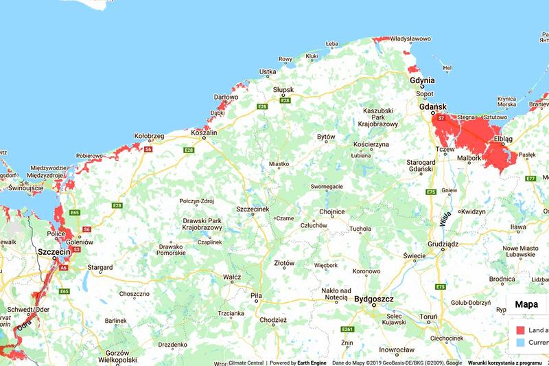 Polskie wybrzeże Bałtyku
