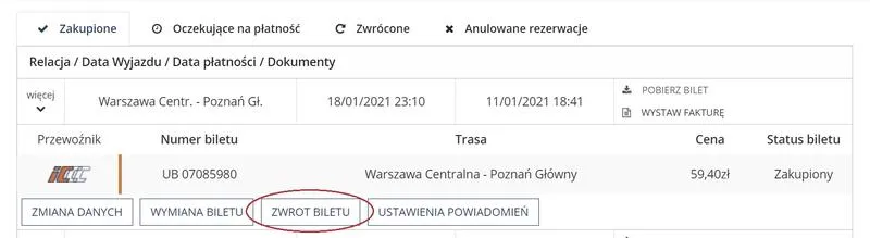 Rekompensata za opóźnienia