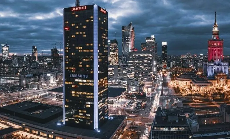 Wysokość hotelu Marriott