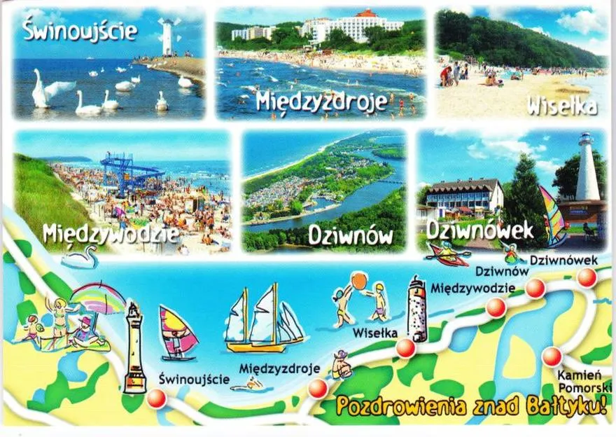 Życzenia z nad morza